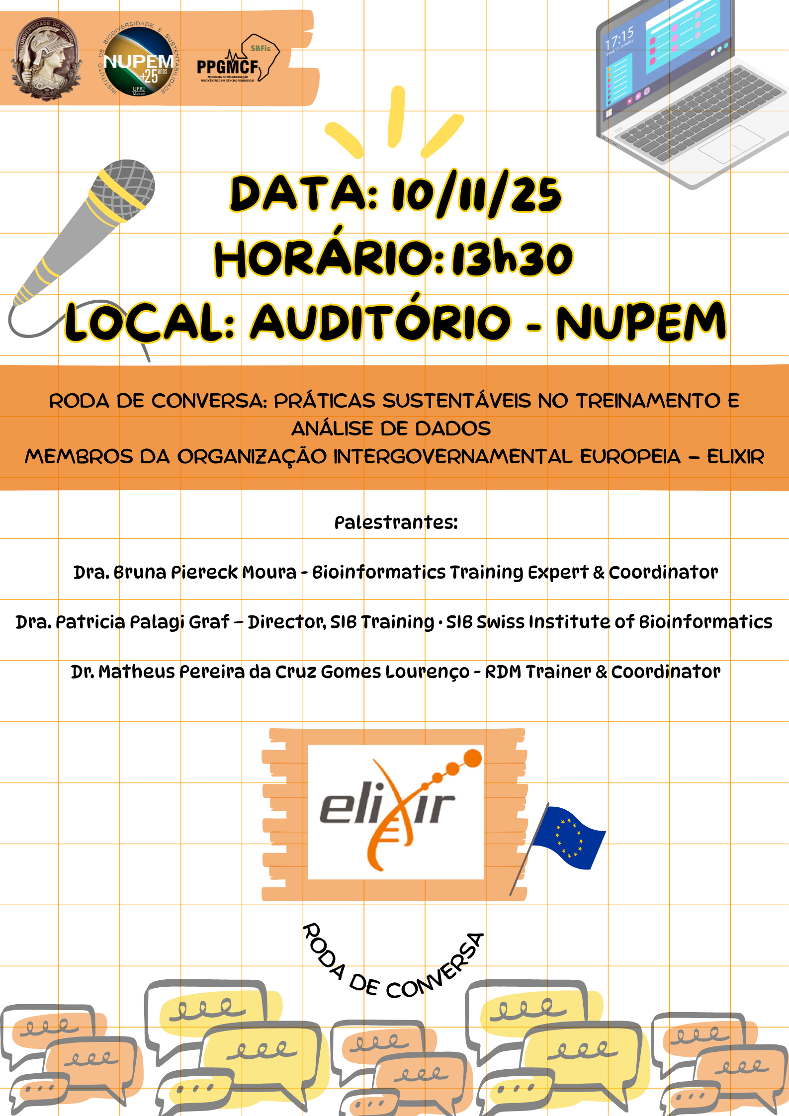 RODA DE CONVERSA ELIXIR